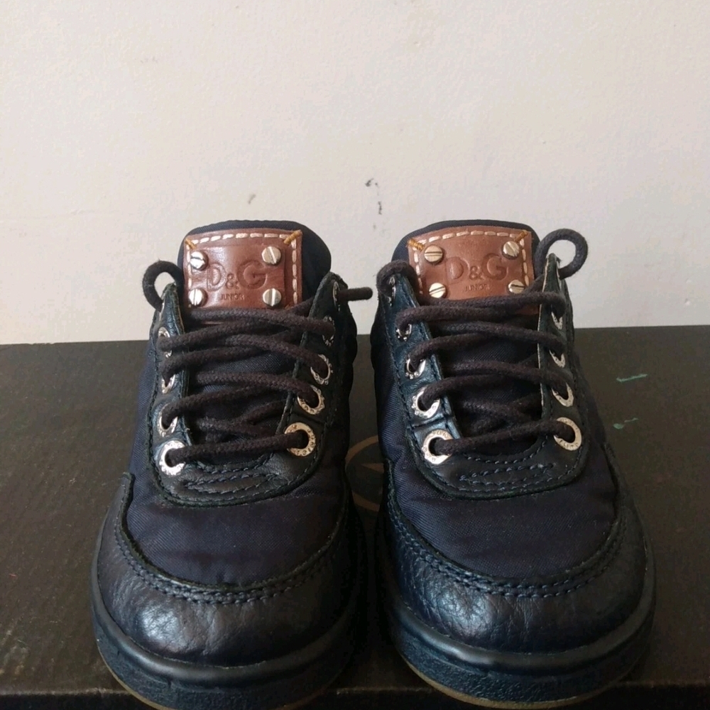D&G Junior Designer Sneakers For Kids Size 7.5C